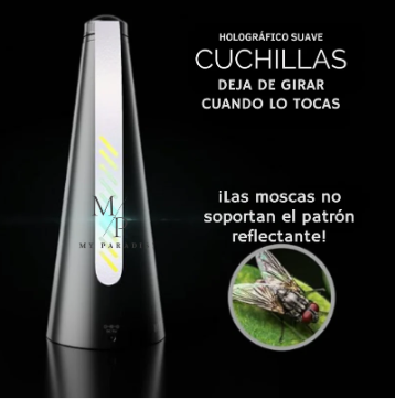 Ventilador repelente de moscas, mosquitos y plagas Fly Repeller™️