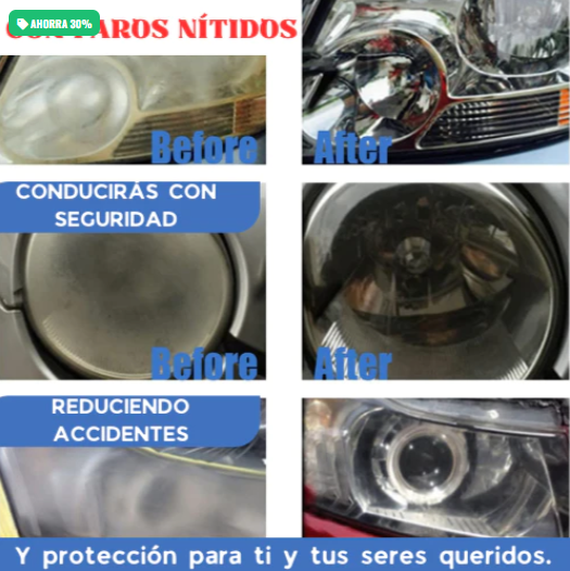 Lens Pro - Limpiador de Faros