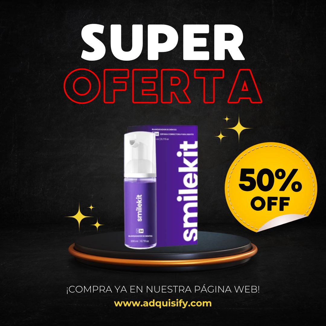 Blanqueador de Dientes Smilekit©