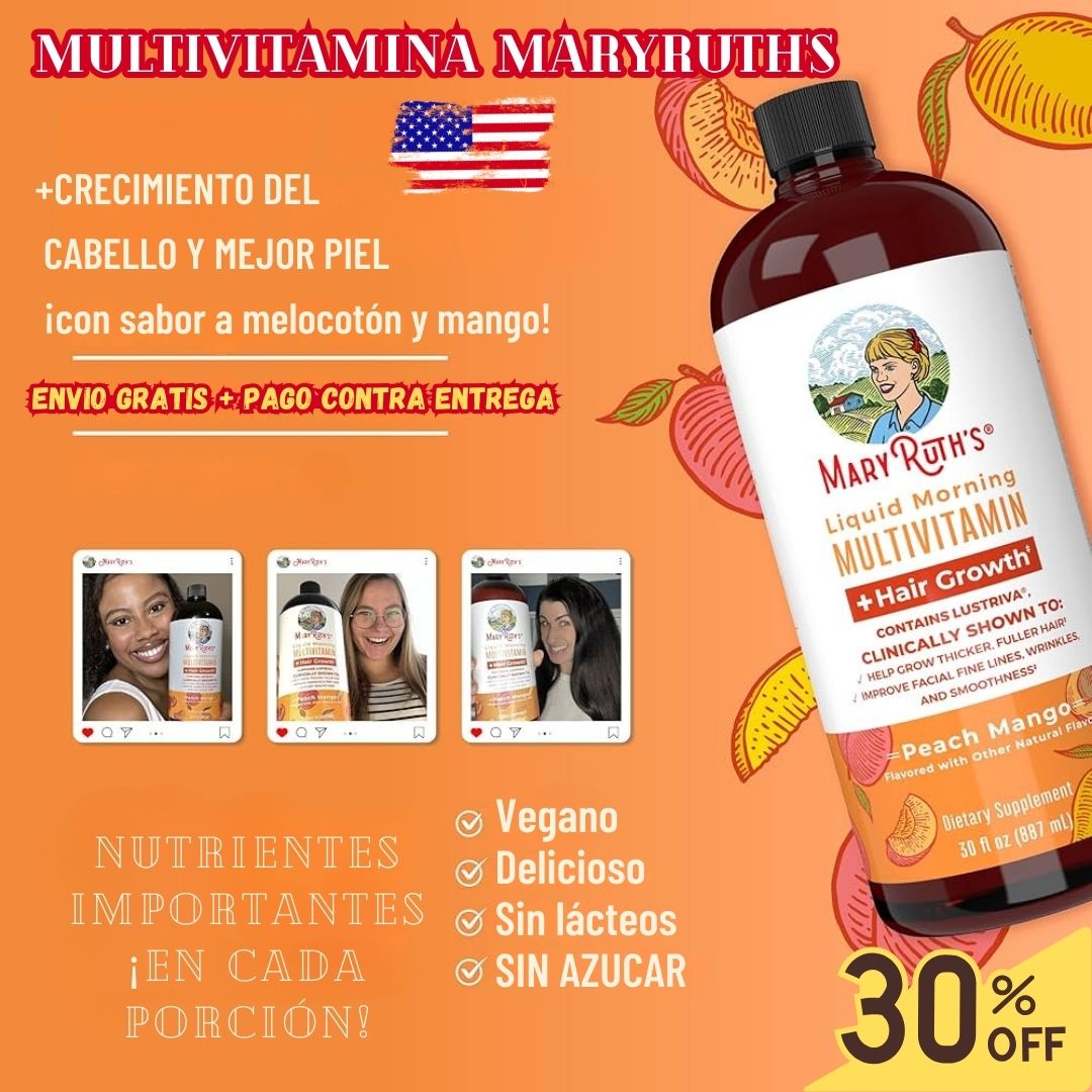 Mary Ruth's Multivitamínico para el Cabello