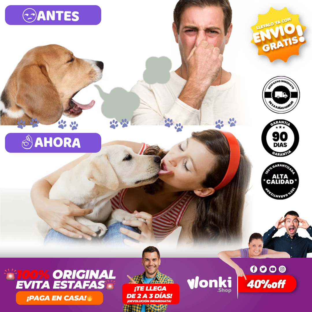 Spray Bucal para Mascotas PetDent