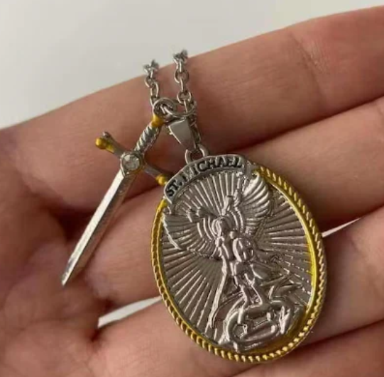 Collar de manifestación San Miguel Arcángel