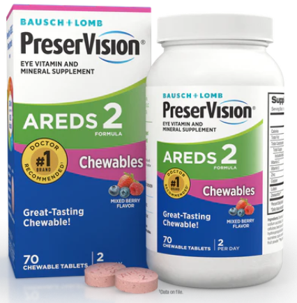 Suplemento de Vitaminas y Minerales para la vista PreserVision® AREDS