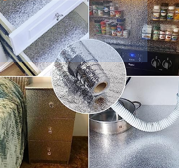 Lámina de Aluminio Adhesiva