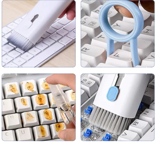 Kit de Limpieza para Teclado, Audífonos y Celular Multifuncional