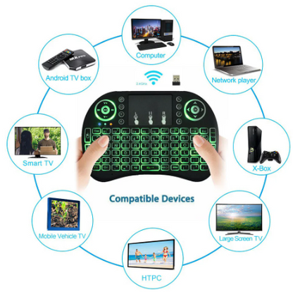 Teclado Inalámbrico con Luz RGB Smartly™