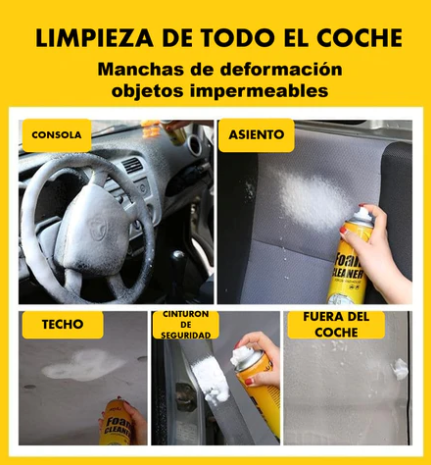 LIMPIADOR MULTIUSOS PARA AUTOS