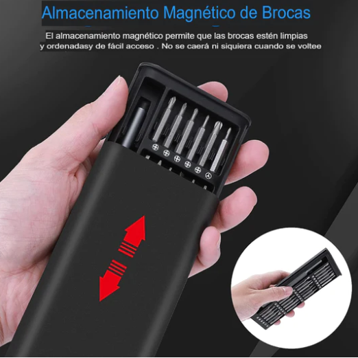 Set Destornillador Multifuncional 24 en 1