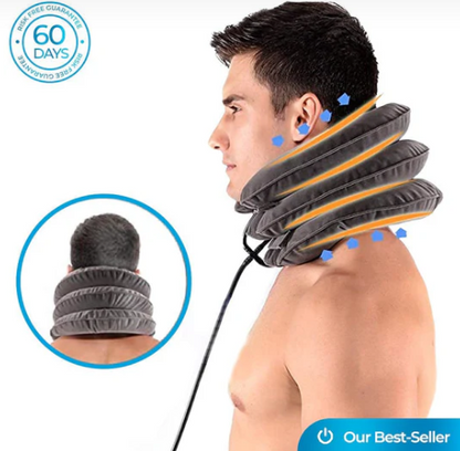 Collarín Cervical Inflable para dolor y tensión de Cuello NeckChamp™