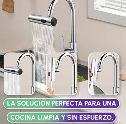 Grifo Multifuncional 4 en 1 con 360 grados