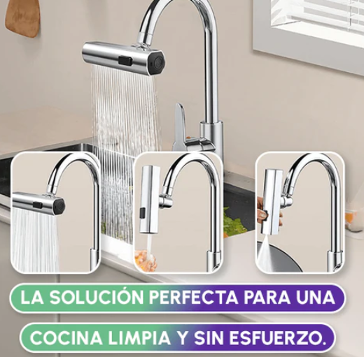 Grifo Multifuncional 4 en 1 con 360 grados
