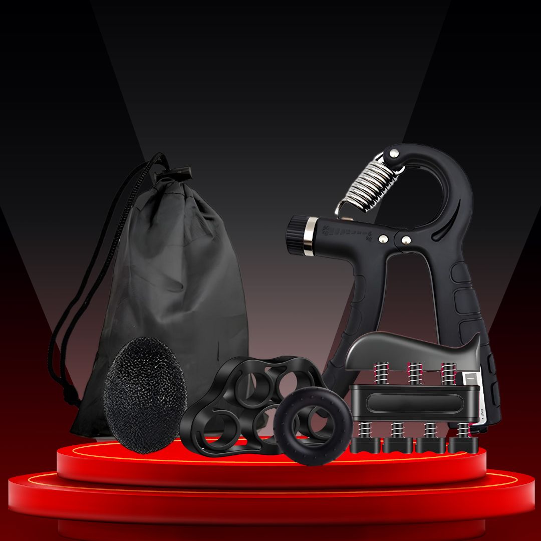 Hand Grip Force Set - Ejercitador de manos 5 en 1 x 1 combo