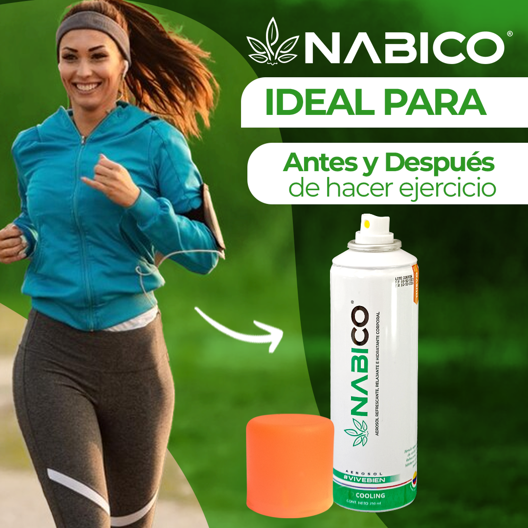 Spray contra el dolor muscular Nabico