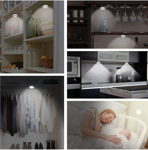 SET 3 LUZ LED + CONTROL REMOTO INALÁMBRICO
