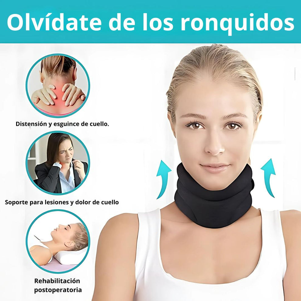 Soporte Ergonómico para el Cuello Antirronquidos y Alineación Cervical Snorby