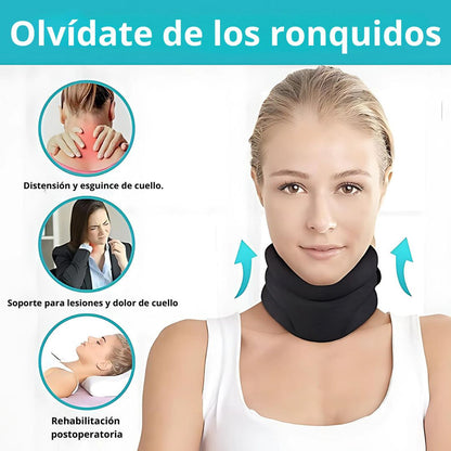 Soporte Ergonómico para el Cuello Antirronquidos y Alineación Cervical Snorby