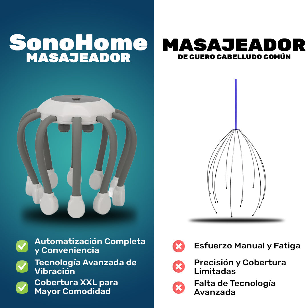 Masajeador de Cabeza SonoHome