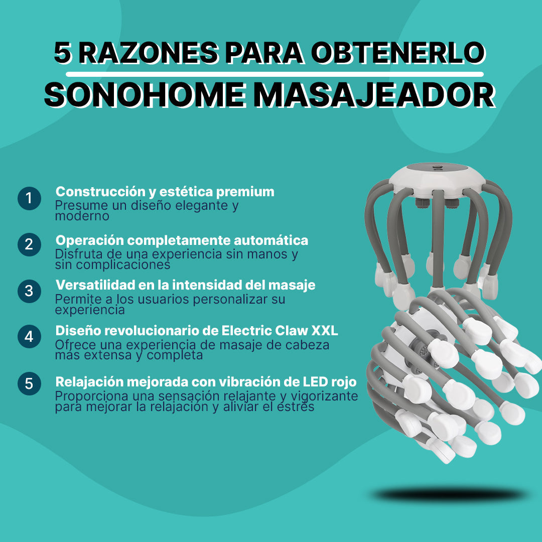 Masajeador de Cabeza SonoHomey™