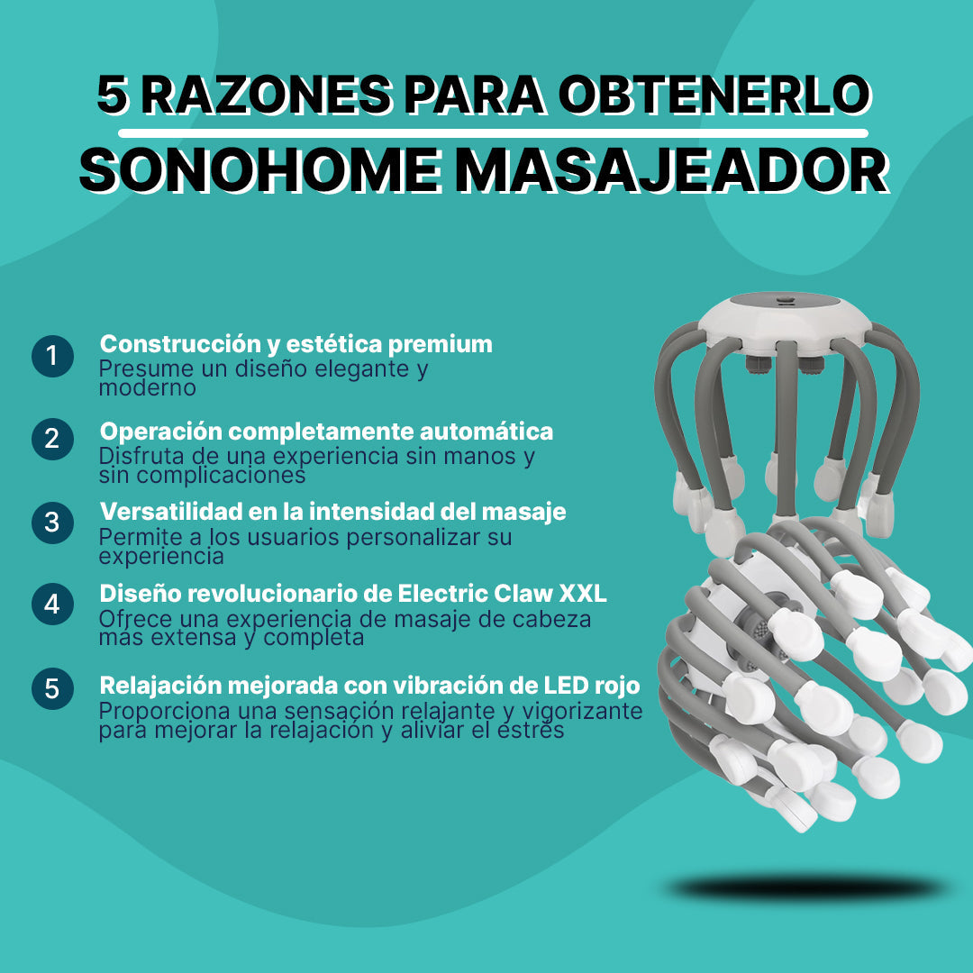 Masajeador de Cabeza SonoHome