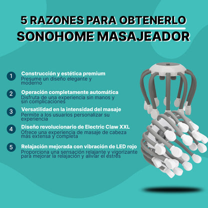 Masajeador de Cabeza SonoHome