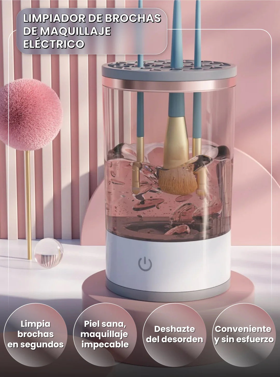 Limpiador de Brochas Eléctrico Cleany™