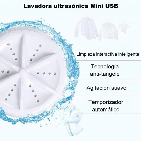 Mini Lavadora Ultrasónica Portátil SMARTCLEAN®