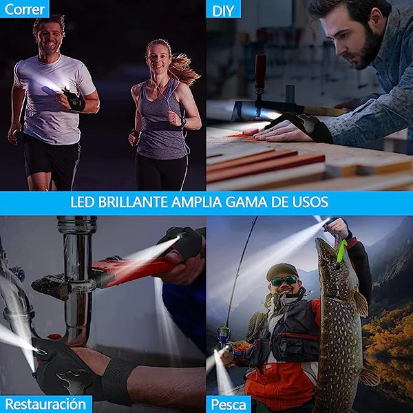Guante con Luz Led Impermeable LedGlovePro™